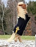 Minishetty Shetty Paradedecke Fleece Abschwitzdecke Minipony 70 75 80 85 90 cm Hier 65 cm - 8