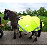 Fahrdecke für Pferde, Shetty, Pony | Abschwitzdecke Reflex | Fahrsport Pferde | Kutschenzubehör | Regen & Winddicht (Pony) - 6