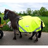 Fahrdecke für Pferde, Shetty, Pony | Abschwitzdecke Reflex | Fahrsport Pferde | Kutschenzubehör | Regen & Winddicht (Pony) - 6