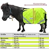 Fahrdecke für Pferde, Shetty, Pony | Abschwitzdecke Reflex | Fahrsport Pferde | Kutschenzubehör | Regen & Winddicht (Pony) - 7